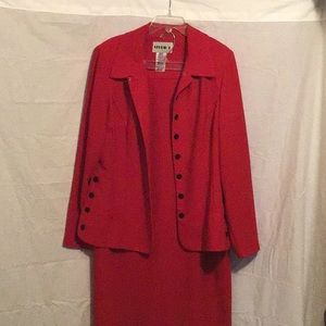 Red Skirt suit